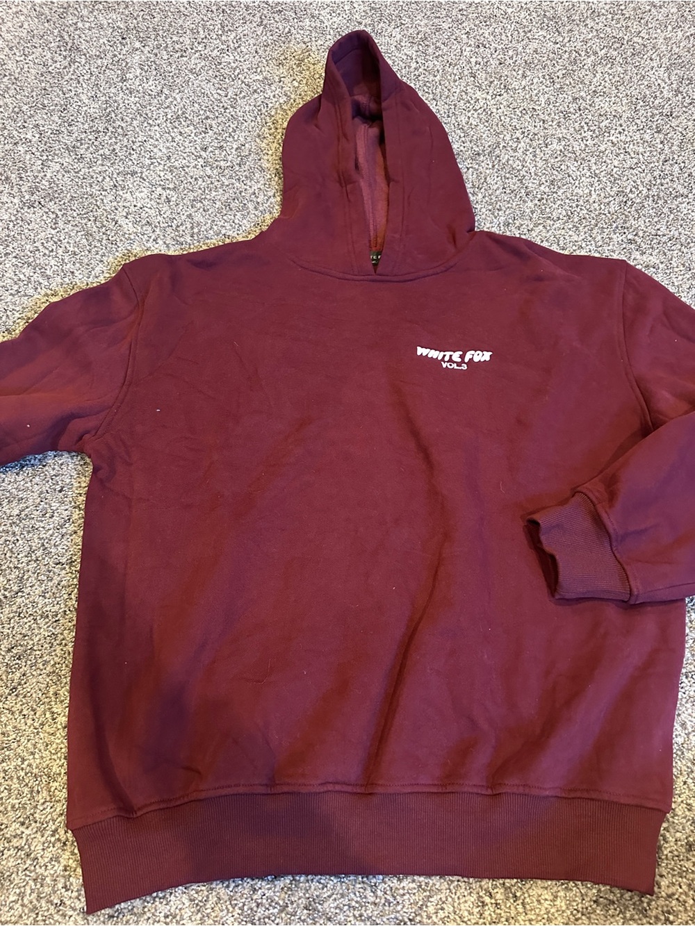 Burgundy Hoodie